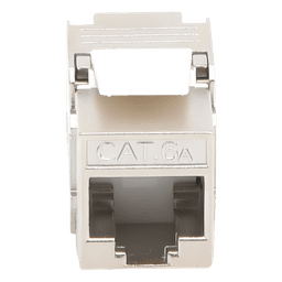 Módulo Jack Keystone Cat6A Blindado (STP) sin Herramienta (Toolless) para Faceplate