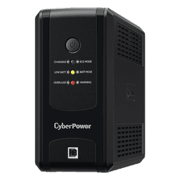 UPS de 1000 VA/500 W, Topología Línea Interactiva, Entrada 120 Vca  NEMA 5-15P, y 8 Salidas NEMA 5-15R, Puerto USB, Con Regulador de Voltaje (AVR)