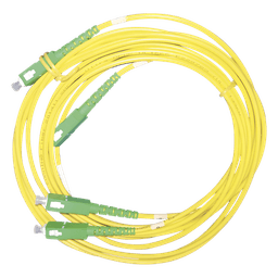 Patch Cord de Fibra Óptica / SC/APC a SC/APC / 2 m (6.56 ft) / Monomodo