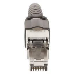 Plug RJ45 Blindado / Cat 6A / Sin Herramienta / 50μ Oro / 10GBASE-T