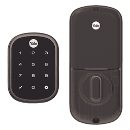 Cerradura ASSURE YRD256/ Color Bronce/ Teclado /Apertura por Smartphone Opcional/Para puertas Izq o Derecha de 35 a 57 mm de espesor