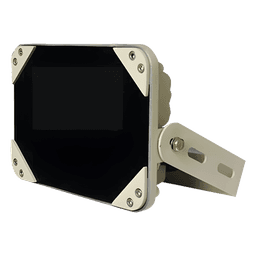Iluminador IR PoE / Cobertura 45° / Alcance 40 m (131 ft) / IP66 / Longitud de onda 850 nm