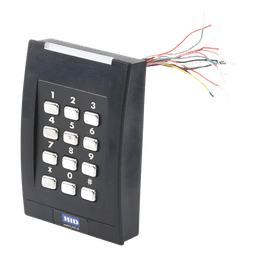 Lector de Acceso con Teclado / Multiformato Proximidad / iClass SEOS 1 cm / MIFARE DESFire / Bluetooth / Wiegand / 5-16 VDC