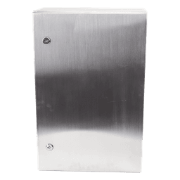 Gabinete de Acero Inoxidable IP66 / IK10 / 400 x 600 x 250 mm / 15.7 x 23.6 x 9.8 in / Carga 50 kg / Placa Galvanizada
