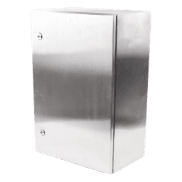 Gabinete de Acero Inoxidable IP66 / IK10 / 400 x 600 x 250 mm / 15.7 x 23.6 x 9.8 in / Carga 50 kg / Placa Galvanizada