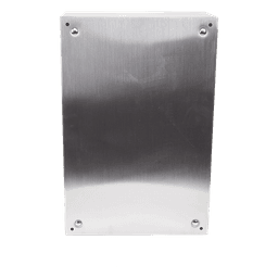 Gabinete de Acero Inoxidable IP66 / IK10 / 400 x 600 x 250 mm / 15.7 x 23.6 x 9.8 in / Carga 50 kg / Placa Galvanizada