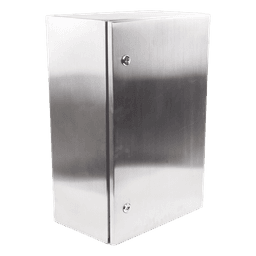 Gabinete de Acero Inoxidable IP66 / IK10 / 400 x 600 x 250 mm / 15.7 x 23.6 x 9.8 in / Carga 50 kg / Placa Galvanizada