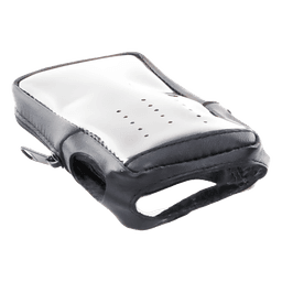 Funda para Radio Portátil / Piel Vacuno / Frente Mica Industrial / Acceso PTT y Puerto Accesorios / Compatible Kenwood TK-2000KV2 y TK-3000KV2