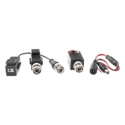 Kit de Transceptores de Video / Alcance 320 m (1049.9 ft) / HD-TVI/CVI/AHD/CVBS / Cat 5e/6 / Protección contra Sobretensión / Inmunidad 60 dB