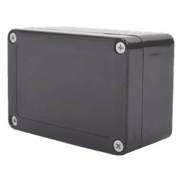 Gabinete Plástico para Exterior / IP65 / 100 x 68 x 50 mm / Montaje en Pared / Rango -20 a 60 °C