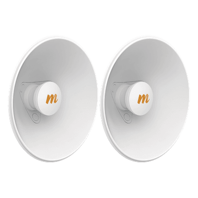 Par de Antenas Modulares / Dual Slant / 4.9 - 6.4 GHz / 20 dBi / Apertura 45° / 27 cm (10.63 in) / Para Radio C5x