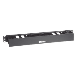 Organizador de Cables Horizontal PatchLink, Sencillo (Solo Frontal), Para Rack de 19in, 1UR