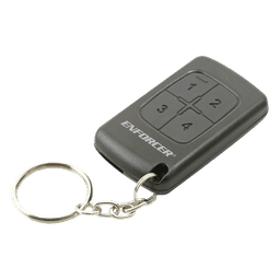 Transmisor tipo llavero / 4 canales / 315 MHz / Compatible con receptores SK-910R4Q / 1.25x2.19x0.31 pulg (31.5x55x8 mm)