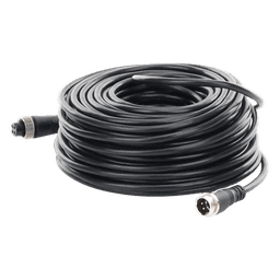 Cable de Extensión para Cámara de Vehículo Industrial / 20 m (65 ft) / 4 Pines / Conexión Roscada / HD en Baja Luz