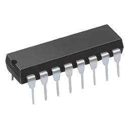 Circuito Integrado / Doble Contador Binario 4 Etapas / DIP-14 / 27 MHz / -55°C a 125°C
