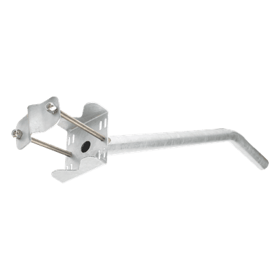 Brazo para Luminaria / Acero ASTM A-36 / Ø 2' Calibre 18 / Largo 105 cm / Galvanizado en Caliente / Postes 4' a 6'