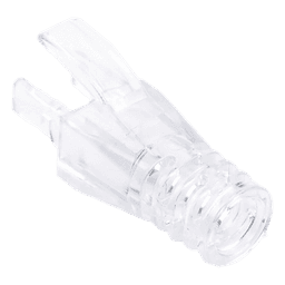 Bota Protectora para Plug / 50 Piezas / Policarbonato UL94 V0 / Cat 6 / 23-26 AWG / 0.89 x 0.46 x 0.54 in