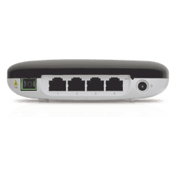 CPE GPON / Wi-Fi 802.11n / 2.488 Gbps Downstream / 4 Puertos LAN Gigabit / PoE Pasivo 24V / 128 Dispositivos
