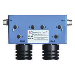 Aislador Doble para 400-512 MHz, 70 dB de Aislamiento, Ajustable en ± 5 MHz, 100 Watt, N Hembras.