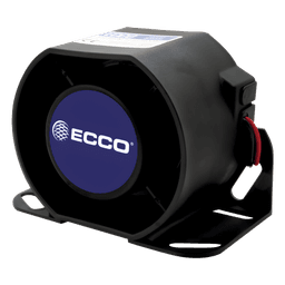Alarma de reversa vehicular / 12-36 Vcc / 112 dBA / Acero / 5.7" (14.5 cm) ancho / 3.1" (7.9 cm) profundidad