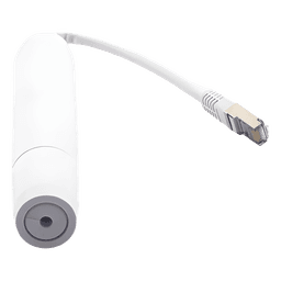 Convertidor PoE 802.3af a 24V Pasivo / Gigabit / Blindaje ESD 15 kV / Exterior -30 a 70 °C / Cable 10 cm