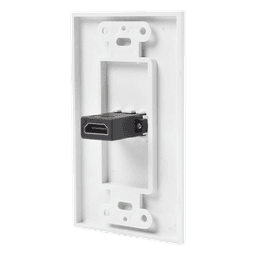 Placa de Pared / 1 Puerto HDMI Hembra-Hembra / Montaje Vertical / 70 x 115 mm / 2.75' x 4.52'
