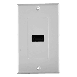 Placa de Pared / 1 Puerto HDMI Hembra-Hembra / Montaje Vertical / 70 x 115 mm / 2.75' x 4.52'