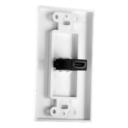 Placa de Pared / 1 Puerto HDMI Hembra-Hembra / Montaje Vertical / 70 x 115 mm / 2.75' x 4.52'