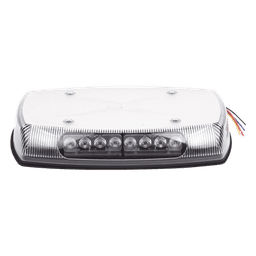 Mini Barra de Luces Ultra Brillante, color domo claro, LED azul, Ideal para Seguridad Privada