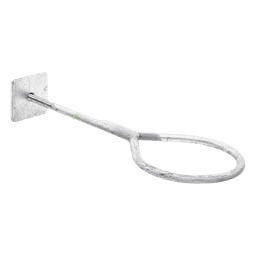 Ancla con Aro, largo: 40 cm. de 1/2" de espesor para Losa o Pared. Galvanizado por Inmersión.
