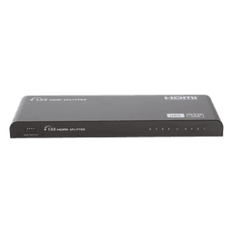Splitter HDMI / 1 Entrada 8 Salidas Simultáneas / 4K×2K @ 60 Hz / HDR10 / Dolby Vision / 18 Gbps / 10 m (32.8 ft) / HDMI 2.0 / HDCP 2.2