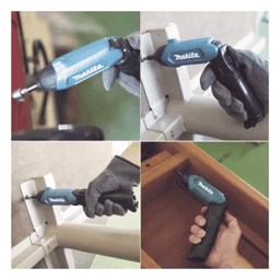 Atornillador Reversible / 3.6V Li-Ion / 220 RPM / 6.0 N.m Torque / 81 Puntas / Cargador USB / Doble Posición