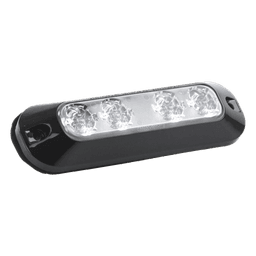 Luz perimetral, 4 LEDs Ultra Brillantes, color Rojo / Azul