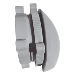 Ventila de 60 mm para Respiración de Gabinetes Sellados tipo NEMA/IP. Compatible con ventilador de 60 mm.