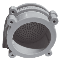 Ventila de 60 mm para Respiración de Gabinetes Sellados tipo NEMA/IP. Compatible con ventilador de 60 mm.