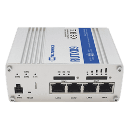 Router Industrial LTE 4.5G Cat 6 / 300 Mbps / 4 Puertos Gigabit / Dual SIM / GNSS / PoE / -40°F a 167°F