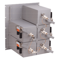 Combinador 440-510 MHz, para 5 Canales, 125 Watt, 300 KHz (min.) de Sep. Tx-Tx, 2 Aisladores N Hembra.