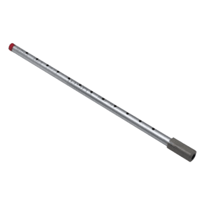 Tubo de muestreo metálico para detector de humo en ductos, ancho de ducto de 1.2 a 2.4 m, compatible con detectores InnovairFlex DNR y DNRW