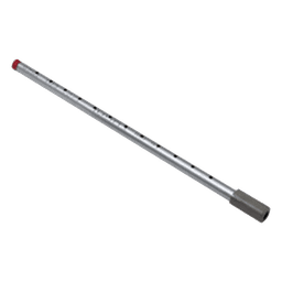 Tubo de muestreo metálico para detector de humo en ductos, ancho de ducto de 1.2 a 2.4 m, compatible con detectores InnovairFlex DNR y DNRW