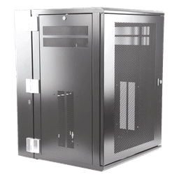 Gabinete de Montaje en Pared / 18 UR / 19 in / Puerta Ventilada / 635mm Profundidad / 2.08 x 2.83 x 2.08 ft