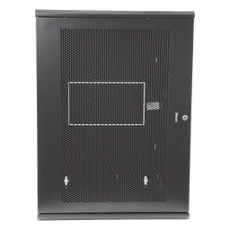 Gabinete de Montaje en Pared / 18 UR / 19 in / Puerta Ventilada / 635mm Profundidad / 2.08 x 2.83 x 2.08 ft
