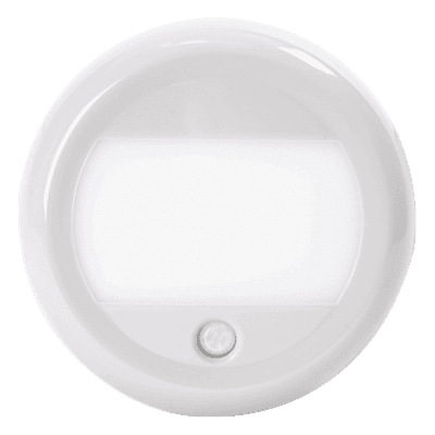 Luz de cortesía circular LED para iluminación de interiores con sensor de movimiento PIR 