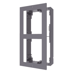 Base de Montaje para Videoportero IP / 2 Módulos / Superficie / Aluminio / -40°C a +60°C (-40°F a 140°F)