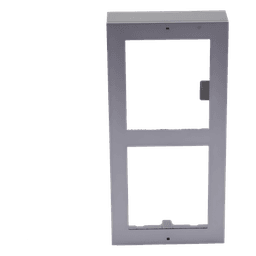 Base de Montaje para Videoportero IP / 2 Módulos / Superficie / Aluminio / -40°C a +60°C (-40°F a 140°F)
