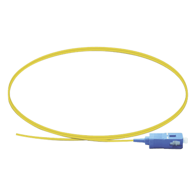 Pigtail de Fibra Óptica / Monomodo G.652D / SC/UPC / Simplex / 2 Metros (6.56 Pies) / 0.9 mm