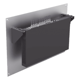 Soporte de Montaje para Rack / 19 pulgadas / 1U Vertical / Capacidad 2U / Carga 10 kg / Pared o Placa
