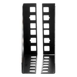 Soporte de Montaje para Rack / 19 pulgadas / 1U Vertical / Capacidad 2U / Carga 10 kg / Pared o Placa