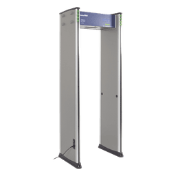 Detector de Metales de 18 zonas/ Uso en Interior/Programación con Control Remoto / Contador de Personas