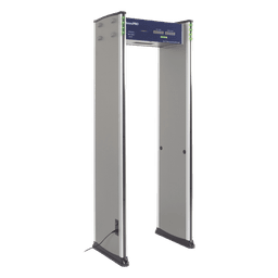Detector de metales de 6 zonas/ Uso en Interior/ Contador de alarmas y Personas