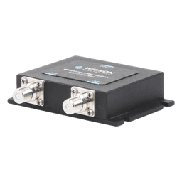 Divisor de Potencia Coaxial 2 Vías / 698-2700 MHz / 75 Ohm / Pérdida por División 3 dB / Aislamiento ≥20 dB / Conector F-hembra / Diseño Microstrip